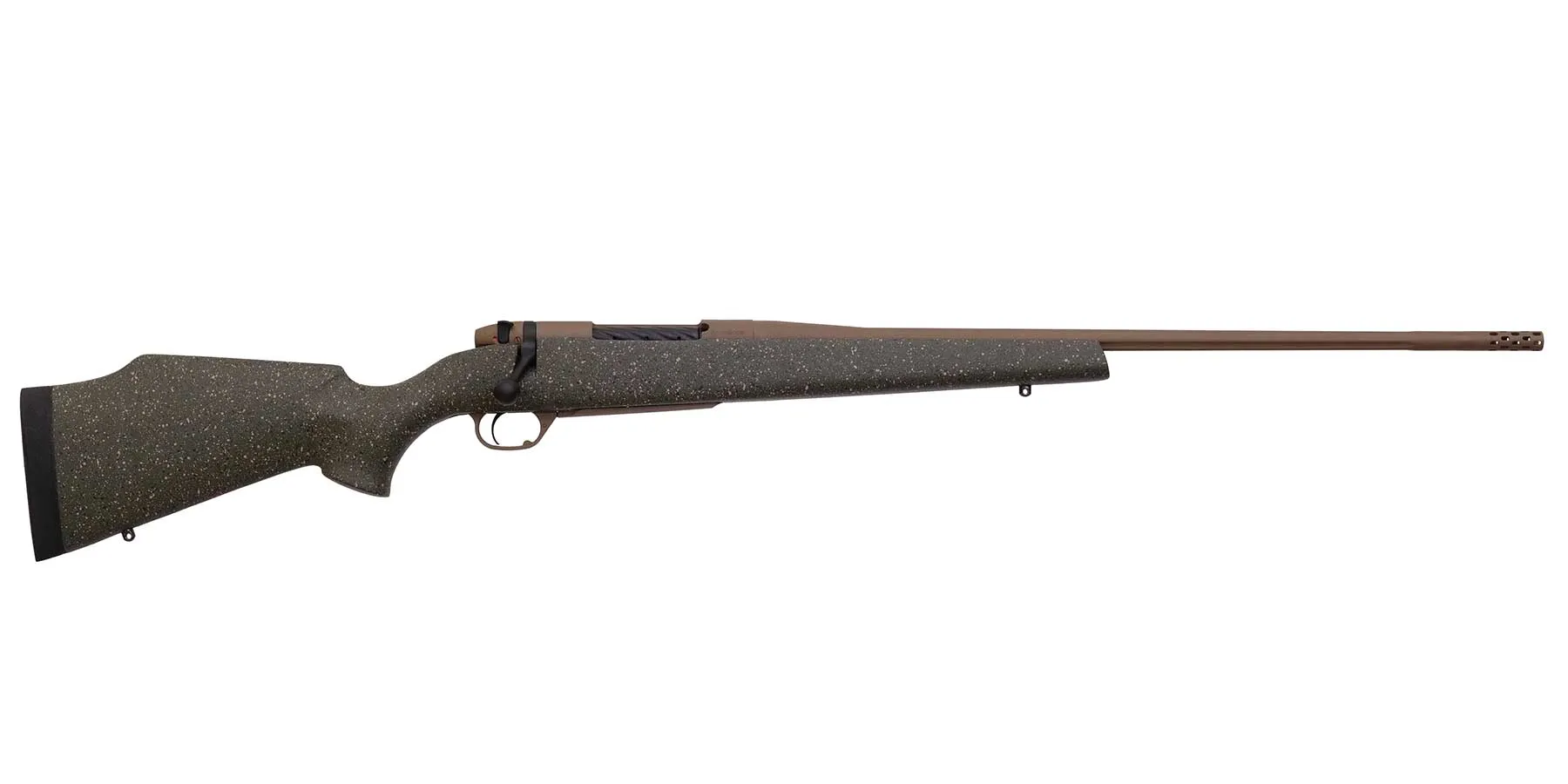 Roy Weatherby Mark V MeatEater Left Hand Tungsten Cerakote Bolt Action