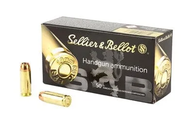 10mm Auto - 180 Grain JHP - Sellier & Bellot - 50 Rounds