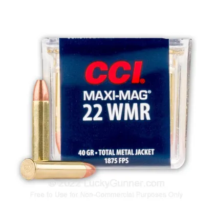 22 WMR - 35 Grain GamePoint JSP - CCI - 200 Rounds
