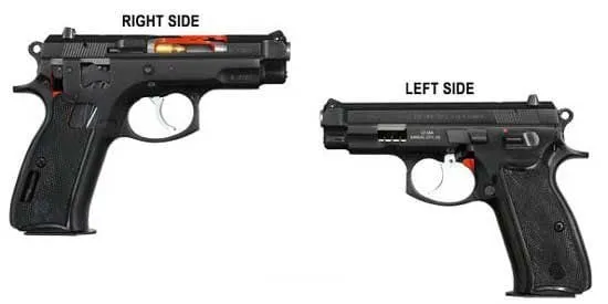 CZ 75 Cutaway
