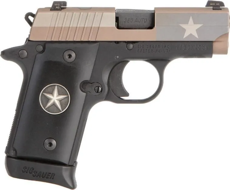 SIG Sauer P238 Texas Flag Talo