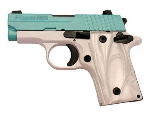 SIG Sauer P238 Robin's Egg Blue