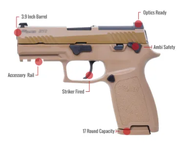 Sig Sauer P320 M18 Feature