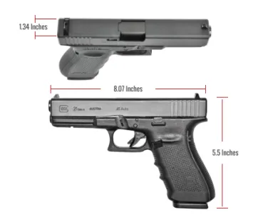 Glock 21 Concealability