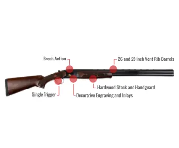 Savage Arms Stevens 512 Gold Wing Feature