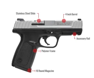 Smith & Wesson Sd9Ve Feature