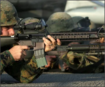 Colt M16-A4 Ergonomics