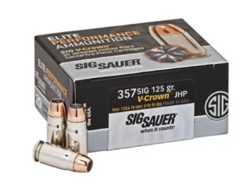 .357 Sig Usage