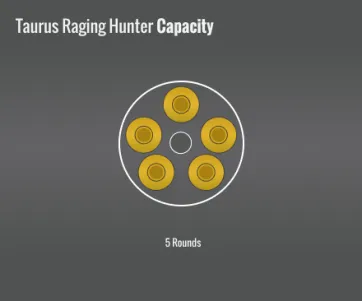 Taurus Raging Hunter Capacity