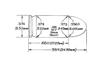 .380 Auto (9Mm Browning Short) Design
