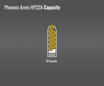 Phoenix Arms Hp22A Capacity
