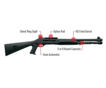 Benelli M4 Tactical Feature