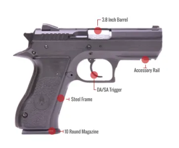 Iwi Jericho 941 Fs45 Feature