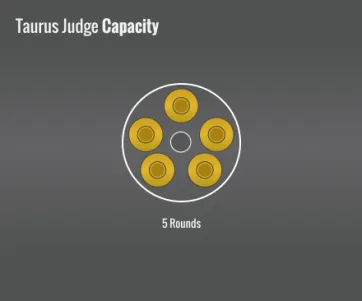 Taurus Judge Capacity