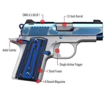 Kimber Micro 9 Sapphire Feature