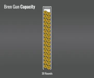 Bren Light Machine Gun Capacity