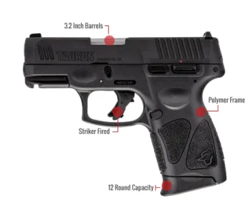 Taurus G3C Capacity