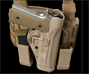 Beretta M9A3 Concealability