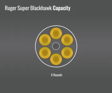 Ruger Super Blackhawk Capacity