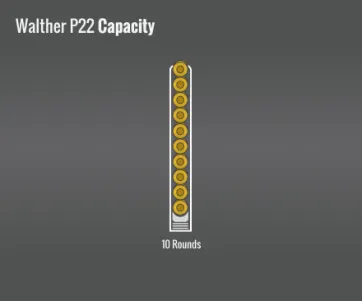 Walther P22 Capacity