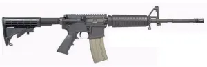 Bushmaster 30 + 1 223 Rem./16" Barrel/arms 41-b Flip Sights/