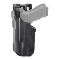 Blackhawk 44N661BK L3D T-Series LB Holster, Sig P320 TLR 1/2 & Sig P320/P250/M17/M18 - Left Hand