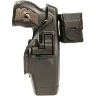 BlackHawk Taser X-26 Serpa Duty Holster, Matte-Finish, Right Hand - 44HT00BK-R