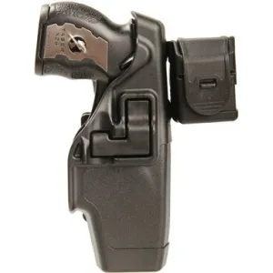 BlackHawk Taser X-26 Serpa Duty Holster, Matte-Finish, Right Hand - 44HT00BK-R