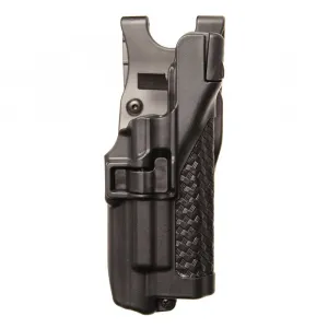 Blackhawk Level 3 SERPA Light Bearing Auto Lock Duty Holster - Basketweave Finish