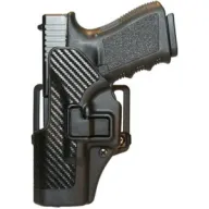 Blackhawk Serpa CQC Carbon Fiber Holster for Glock 17/22/31, Left H - 410000BK-L