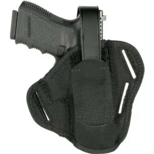 Blackhawk 40PC03BK 3 Slot Ambi BBL Large Auto Revolver Size 3 Pancake Holster