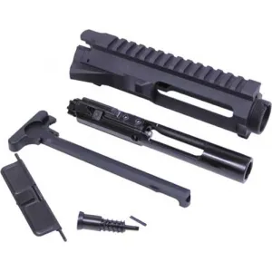 Guntec Ar15 Stripped Billet - Upper Receiver Kit Black