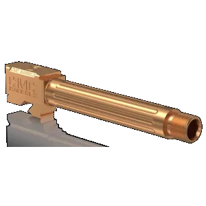 Cmc Triggers Match Precision, Cmc 75513 Glock 17 Fluted Brl Dlc Bronz Threaded