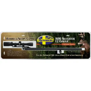 Mb Barrel & Scope 500 12ga - 24" Trophy W/3-9 Blued