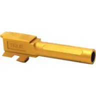True Precision Glock 43 Barrel - Non-threaded Gold Tin