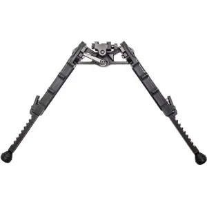 Accu-tac Bipod Hd-50 Lr 7"-10" - T6 Aluminum Alloy Flat Black