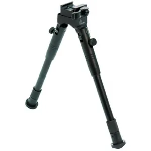 Utg Bipod Gen Hi Pro Shooters - Bipod Qd 8.7"-10.6" Rbbr Ft Pd