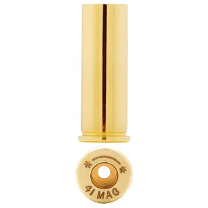 Starline Brass Unprimed Cases, Star 41meup-100 Unp Brass 41 Rem Mag