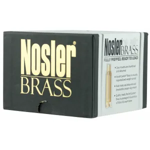 Nosler Unprimed Cases, Nos 10067 Custom Brass 22 Nosler 100