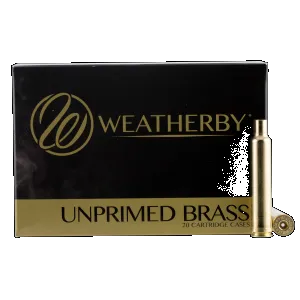 Weatherby Unprimed Cases, Wthby Brass653 Up Brass 6.5-300 Wby