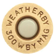 Weatherby Unprimed Cases, Wthby Brass300 Up Brass 300wby 20