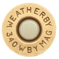 Weatherby Unprimed Cases, Wthby Brass340 Up Brass 340wby 20
