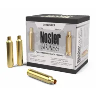 Nosler Unprimed Cases, Nos 10150 Custom Brass 28 Nosler 25