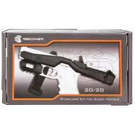 Recover Innovations Inc Tactical 20/20 Stabilizer Kit, Rec 20/20h-01 Stabilizer Kit S Blk +g7/adapt Glock