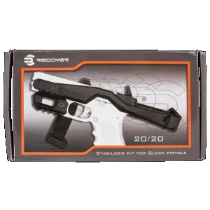 Recover Innovations Inc Tactical 20/20 Stabilizer Kit, Rec 20/20mg-01 Stabilizer Kit H Blk +mg9 Glock