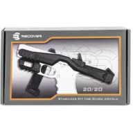 Recover Innovations Inc Tactical 20/20 Stabilizer Kit, Rec 2020ssl-01 Sling/side Rail/ur2o/mg9 Blk Glock