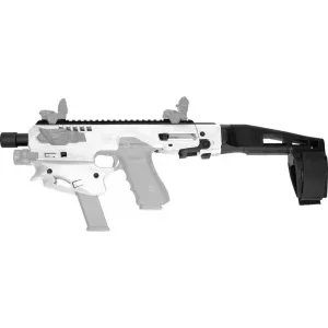 Caa Mck Micro Conversion Kit - Glock 9/40 W/brace White