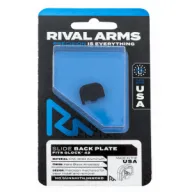 Rival Arms Slide Back Cover Plate, Rival Ra43g003a Sld Bck Cvr Plt Glock 42 Blk