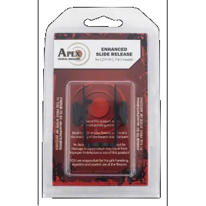 Apex Tactical Specialties Enhanced Slide Release, Apex 116126 Enhanced Slide Release Cz P-10