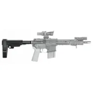 Sb Tactical Ar Brace, Sbtact Sba3-01-sb Sba3 Blk W/6 Pos Carbine Ext